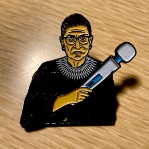 Enamel Ruth Bader Ginsberg Pin